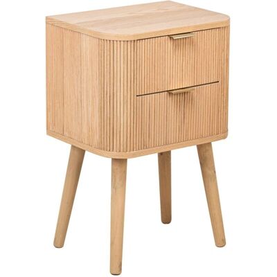 Nordlys Nuiteuse 2 tiroirs en bois marron 30x62x40cm - Nuiteuse - Publicité Nordlys Nuiteuse 2 tiroirs en bois marron 30x62x40cm - Nuiteuse - Publicité