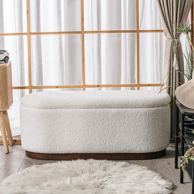 Nordlys Model - Wool Scandinavian Style Bench - Banquette Nordlys Model - Wool Scandinavian Style Bench - Banquette