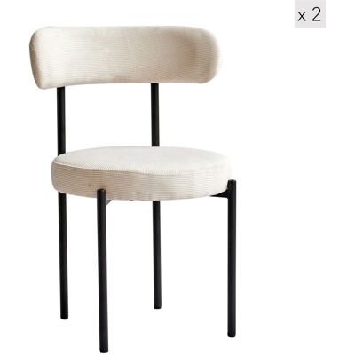 Höffner Chair 2-Piece Set Lars - Chairs Höffner Chair 2-Piece Set Lars - Chairs
