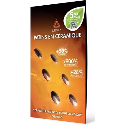 Lexip Mo42 - Keramik-Mausmatte - Paket 6 Stück Lexip Mo42 - Keramik-Mausmatte - Paket 6 Stück