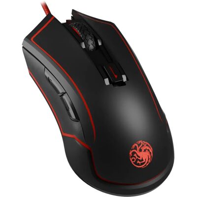 Mysz gaming bezprzewodowa i przewodowa Lexip Targaryen - 4800 DPI Mysz gaming bezprzewodowa i przewodowa Lexip Targaryen - 4800 DPI