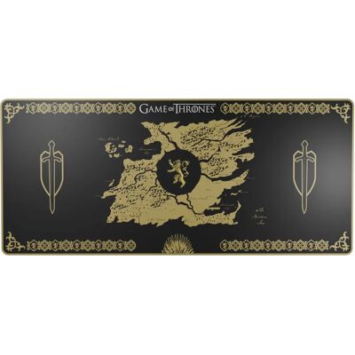 Podkładka gamingowa Lexip Lannister Game of Thrones - XXL Czarna Żółta Podkładka gamingowa Lexip Lannister Game of Thrones - XXL Czarna Żółta