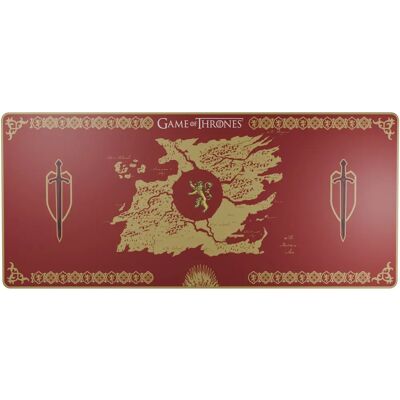 Podkładka gamingowa Lexip Lannister Game of Thrones - Czerwona Podkładka gamingowa Lexip Lannister Game of Thrones - Czerwona