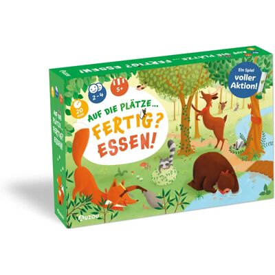 Auzou - Auf die Plätze! Fertig? Essen! - Brettspiel Auzou - Auf die Plätze! Fertig? Essen! - Brettspiel