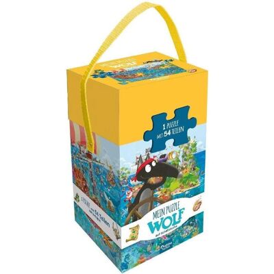 Auzou Wolf Puzzle - 54 Teile - Für Kinder ab 3 Jahre Auzou Wolf Puzzle - 54 Teile - Für Kinder ab 3 Jahre