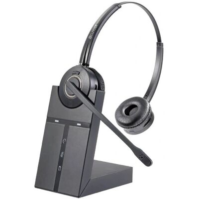 CLEYVER ODHW35 Casque Sans-Fil - Essential pour Bureautique - Publicité CLEYVER ODHW35 Casque Sans-Fil - Essential pour Bureautique - Publicité