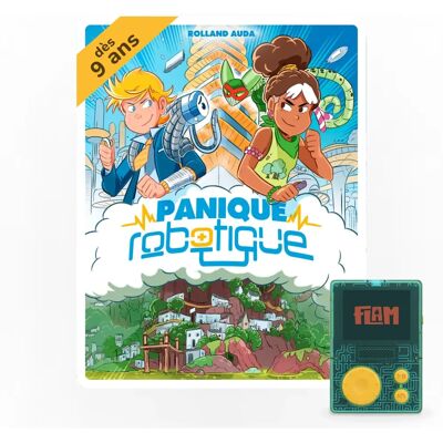 Coffret livres audio Lunii FLAM Robot - Éducatif et Amusant - Publicité Coffret livres audio Lunii FLAM Robot - Éducatif et Amusant - Publicité