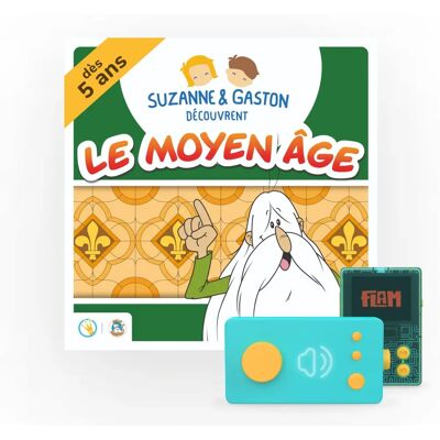 Lunii Suzanne et Gaston Découvrent le Moyen Âge - Jeu Éducatif - Publicité Lunii Suzanne et Gaston Découvrent le Moyen Âge - Jeu Éducatif - Publicité