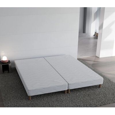 Generic - Sommier tapissier 140x190 - 12 lattes - 2 pieds - Base de lit - Publicité Generic - Sommier tapissier 140x190 - 12 lattes - 2 pieds - Base de lit - Publicité