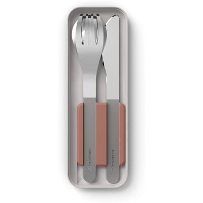 Monbento MB Slim Box - Besteck-Set aus Edelstahl - Kleinkind Monbento MB Slim Box - Besteck-Set aus Edelstahl - Kleinkind
