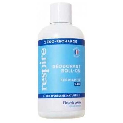 Déodorant Respière Éco Fleur de Coton - 150ml - Publicité Déodorant Respière Éco Fleur de Coton - 150ml - Publicité