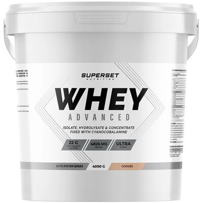 Superset Nutrition - 100% WHEY PROTEINE ADVANCED - Publicité Superset Nutrition - 100% WHEY PROTEINE ADVANCED - Publicité