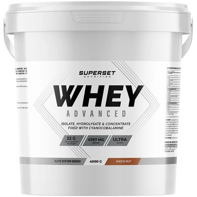 Superset Nutrition - 100% Whey Proteine Advanced - Publicité Superset Nutrition - 100% Whey Proteine Advanced - Publicité