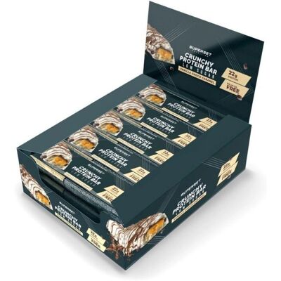 Superset Nutrition - Crunchy Protein Bar - Vanille Chocolat Caramel - 64 g - protein bar - Publicité Superset Nutrition - Crunchy Protein Bar - Vanille Chocolat Caramel - 64 g - protein bar - Publicité