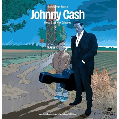 Johnny Cash - Vinylverhaal - LP + Geïllustreerd Boek Johnny Cash - Vinylverhaal - LP + Geïllustreerd Boek