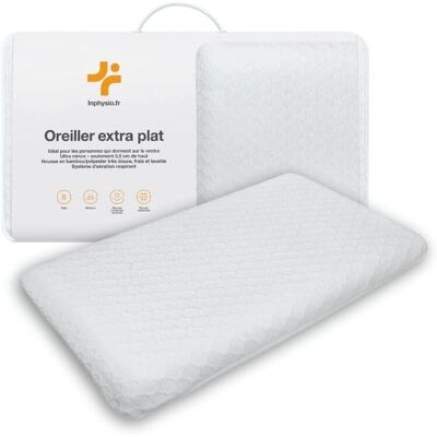 Cuscino a Memoria Ultra Sottile Inphysio - Cover in Bambù Cuscino a Memoria Ultra Sottile Inphysio - Cover in Bambù