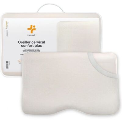 Cuscino Ergonomico Cervicale in Memory Foam Inphysio Confort Plus Cuscino Ergonomico Cervicale in Memory Foam Inphysio Confort Plus