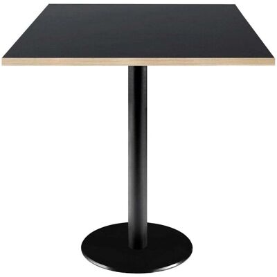 Tavolo Rome Nero 70x70cm Restootab - Qualità ristorante Tavolo Rome Nero 70x70cm Restootab - Qualità ristorante