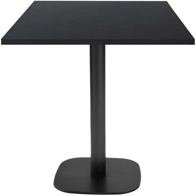 Restootab - Tisch 70x70cm - Rund schwarz - Tisch Restootab - Tisch 70x70cm - Rund schwarz - Tisch