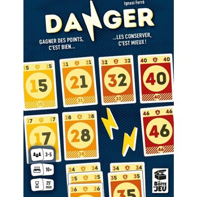 Blackrock Games DANGER Kártyajáték - Trick-taking játék 10+ éveseknek Blackrock Games DANGER Kártyajáték - Trick-taking játék 10+ éveseknek