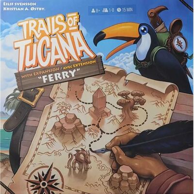 Asmodee - Trails of Tucana - Extension Ferry incluse - Board game Asmodee - Trails of Tucana - Extension Ferry incluse - Board game