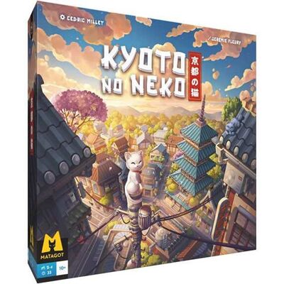 Matagot Kyoto No Neko: Fun, Strategic Game - Board Game Matagot Kyoto No Neko: Fun, Strategic Game - Board Game