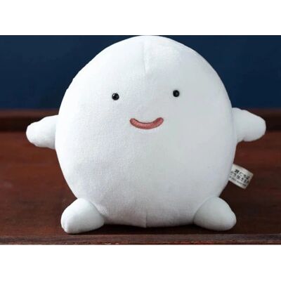 Peluches Semic - Le garçon et la cigogne - Warawara Souriant - Publicité Peluches Semic - Le garçon et la cigogne - Warawara Souriant - Publicité