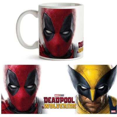 Semic Mug Deadpool & Wolverine - Cap 340ml - Mug - Publicité Semic Mug Deadpool & Wolverine - Cap 340ml - Mug - Publicité