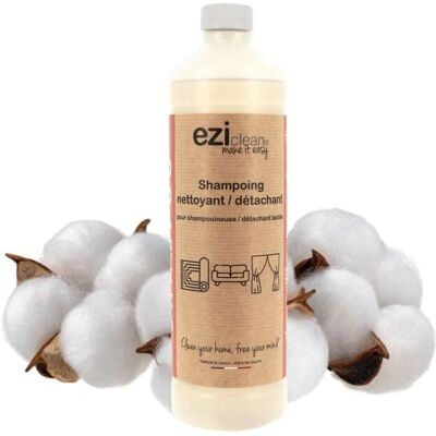 Shampoing de nettoyage profond Eziclean - Entretien tapis et textiles - Publicité Shampoing de nettoyage profond Eziclean - Entretien tapis et textiles - Publicité