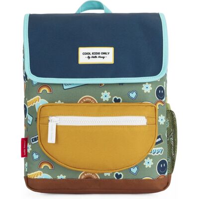 Sac à dos pour enfants en polyester recyclé Hello Hossy - 6+ ans Sac à dos pour enfants en polyester recyclé Hello Hossy - 6+ ans