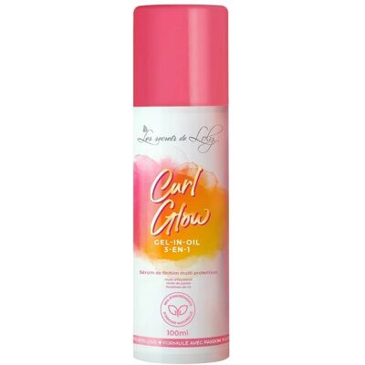 Loly Curl Glow 3-en-1 Huile de Finition-Gel - Protection des Boucles - Publicité Loly Curl Glow 3-en-1 Huile de Finition-Gel - Protection des Boucles - Publicité