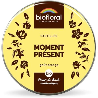 Pastilles Biofloral Moment Présent - Complément alimentaire bio - Publicité Pastilles Biofloral Moment Présent - Complément alimentaire bio - Publicité
