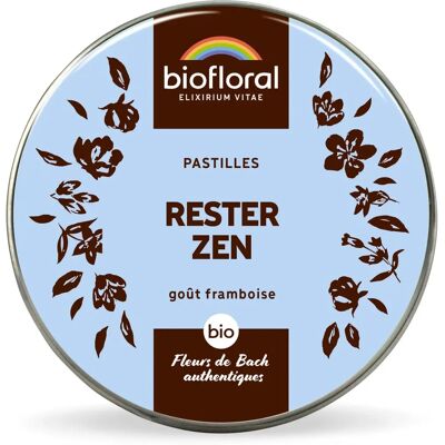 Pastilles Biofloral Rester Zen Bio - Complément Alimentaire - Publicité Pastilles Biofloral Rester Zen Bio - Complément Alimentaire - Publicité