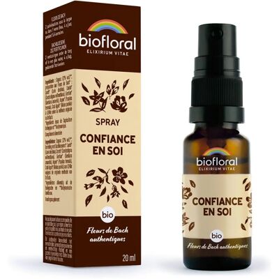 Spray Confiance Biofloral Bio 20 ml - Publicité Spray Confiance Biofloral Bio 20 ml - Publicité