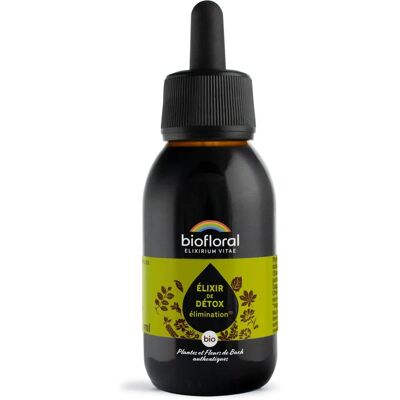 Elixir Détox Biofloral - 100ml Flacon compte-gouttes - Soutien corps & esprit - Publicité Elixir Détox Biofloral - 100ml Flacon compte-gouttes - Soutien corps & esprit - Publicité