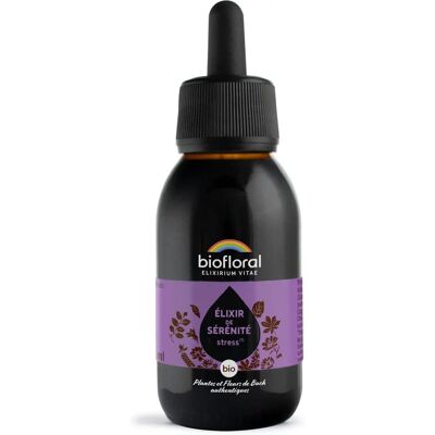 Elixir de Sérénité Biofloral - 100ml - Complément anti-stress - Publicité Elixir de Sérénité Biofloral - 100ml - Complément anti-stress - Publicité
