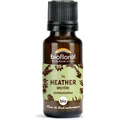 Biofloral 14 Heather - Bruyère Granules Bio - Granules Homéopathiques - Publicité Biofloral 14 Heather - Bruyère Granules Bio - Granules Homéopathiques - Publicité