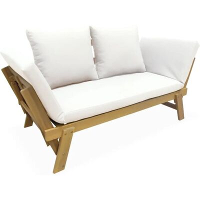 Sweeek Divano da Giardino Beige Modello JALANCE - Divano da giardino Sweeek Divano da Giardino Beige Modello JALANCE - Divano da giardino