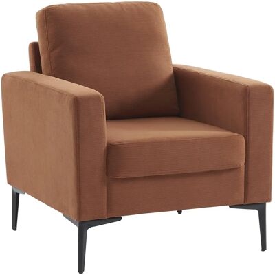 Sweeek Bjorn Fauteuil en Velours - Siège Profond et Solide - Élégant & Confortable - Publicité Sweeek Bjorn Fauteuil en Velours - Siège Profond et Solide - Élégant & Confortable - Publicité