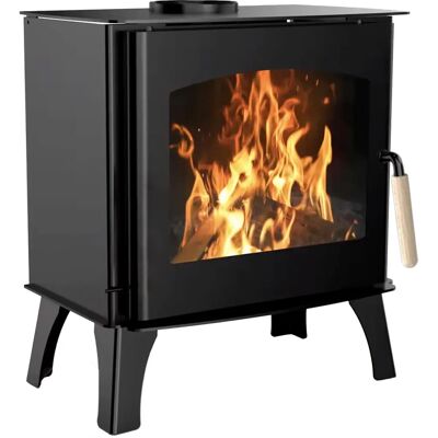Estufa de leña Sannover Dita 11,8 kW - Compacta, troncos de 52cm, Salida superior Estufa de leña Sannover Dita 11,8 kW - Compacta, troncos de 52cm, Salida superior