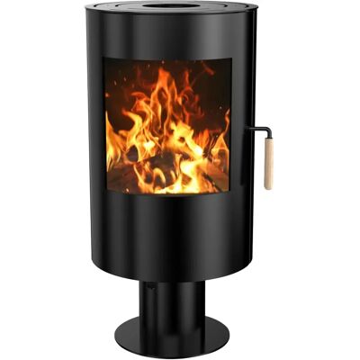 SANNOVER Oscar Holzofen - 8,2kW - Schwarz SANNOVER Oscar Holzofen - 8,2kW - Schwarz