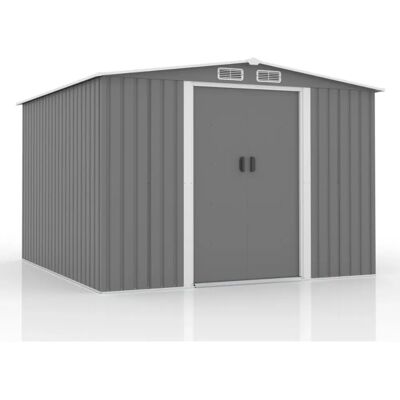 CONCEPT-USINE JURA Cobertizo de Jardín - Acero, Ventilación, Cerradura CONCEPT-USINE JURA Cobertizo de Jardín - Acero, Ventilación, Cerradura