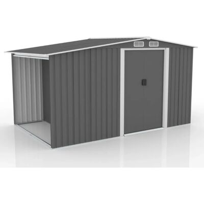 Concept Usine Abri de jardin 6.87m² avec abri bûches - Abri de jardin - Publicité Concept Usine Abri de jardin 6.87m² avec abri bûches - Abri de jardin - Publicité