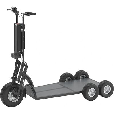 KaiserKraft XXL PRO Elektrische Transporttrotinette - 5 Räder - Schwarz KaiserKraft XXL PRO Elektrische Transporttrotinette - 5 Räder - Schwarz