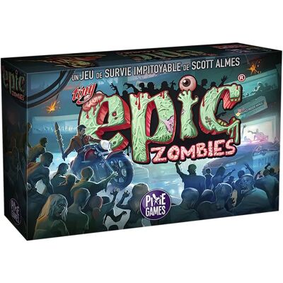 Pixie Games Tiny Epic Zombies - Jeu de société - Publicité Pixie Games Tiny Epic Zombies - Jeu de société - Publicité