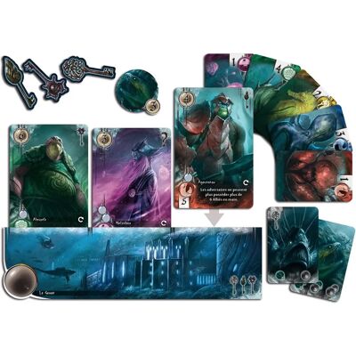 Asmodee Abyss - Stratégiai játék - Kék Asmodee Abyss - Stratégiai játék - Kék
