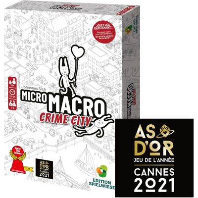 BigBuy Fun Jeu de société Micro Macro Crime City - Jeu de société - Publicité BigBuy Fun Jeu de société Micro Macro Crime City - Jeu de société - Publicité
