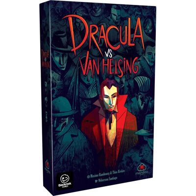 Mandoo Games Dracula vs Van Helsing - Jeu de société - Publicité Mandoo Games Dracula vs Van Helsing - Jeu de société - Publicité