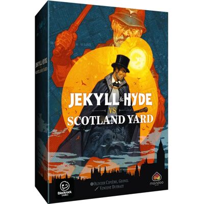 Jeu de stratégie Mandoo Games Jekyll & Hyde vs Scotland Yard - Publicité Jeu de stratégie Mandoo Games Jekyll & Hyde vs Scotland Yard - Publicité
