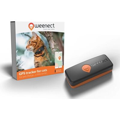 Localizador GPS Weenect XS para Gatos - Modelo más pequeño - Sin suscripción Localizador GPS Weenect XS para Gatos - Modelo más pequeño - Sin suscripción